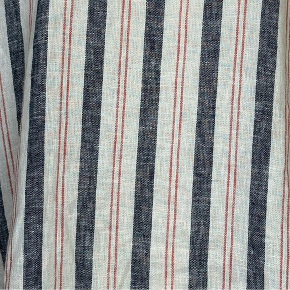 Laurie Felt Linen Blend Open Front Cardigan Flutter Sleeve Women’s Size M/L - Picture 6 of 10